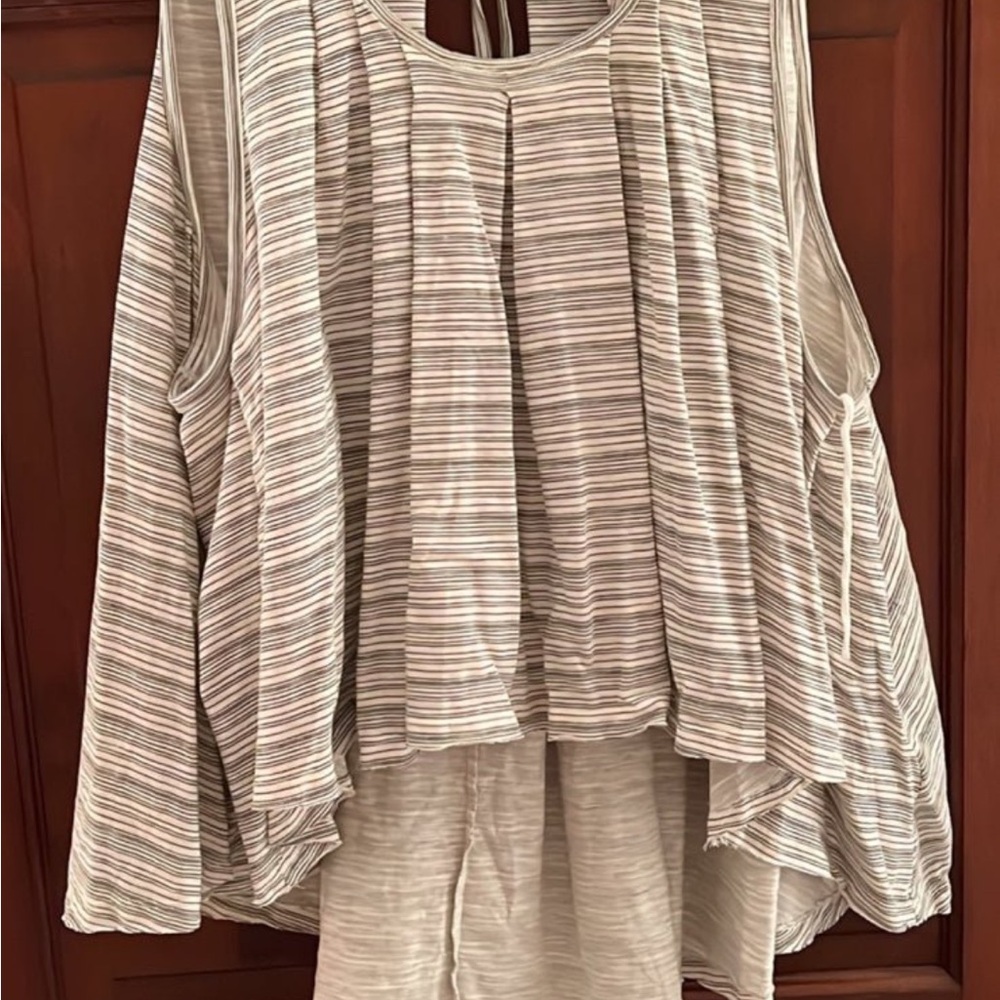 Free People Striped Sleeveless Women's Top